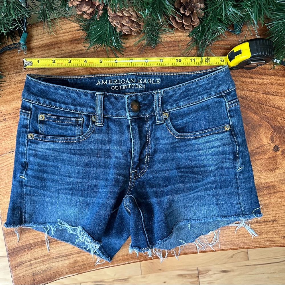 American Eagle Shortie Denim Shorts